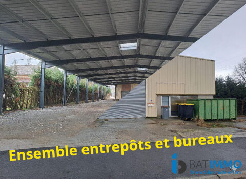 Ensemble immobilier industriel de 1600 m2 utiles 420000 81200 Aussillon
