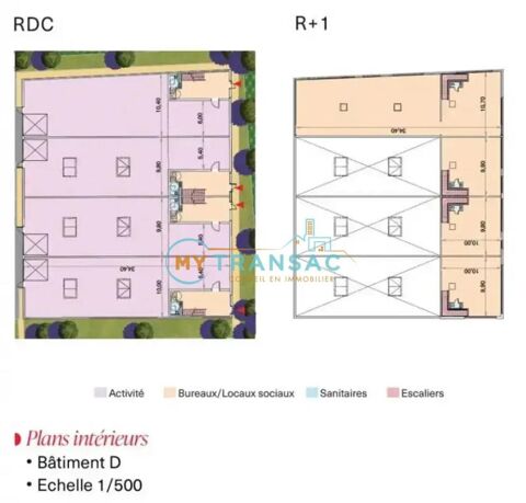   A LOUER Cellules d'activités neuves à partir de 358m² à LOUVRES 