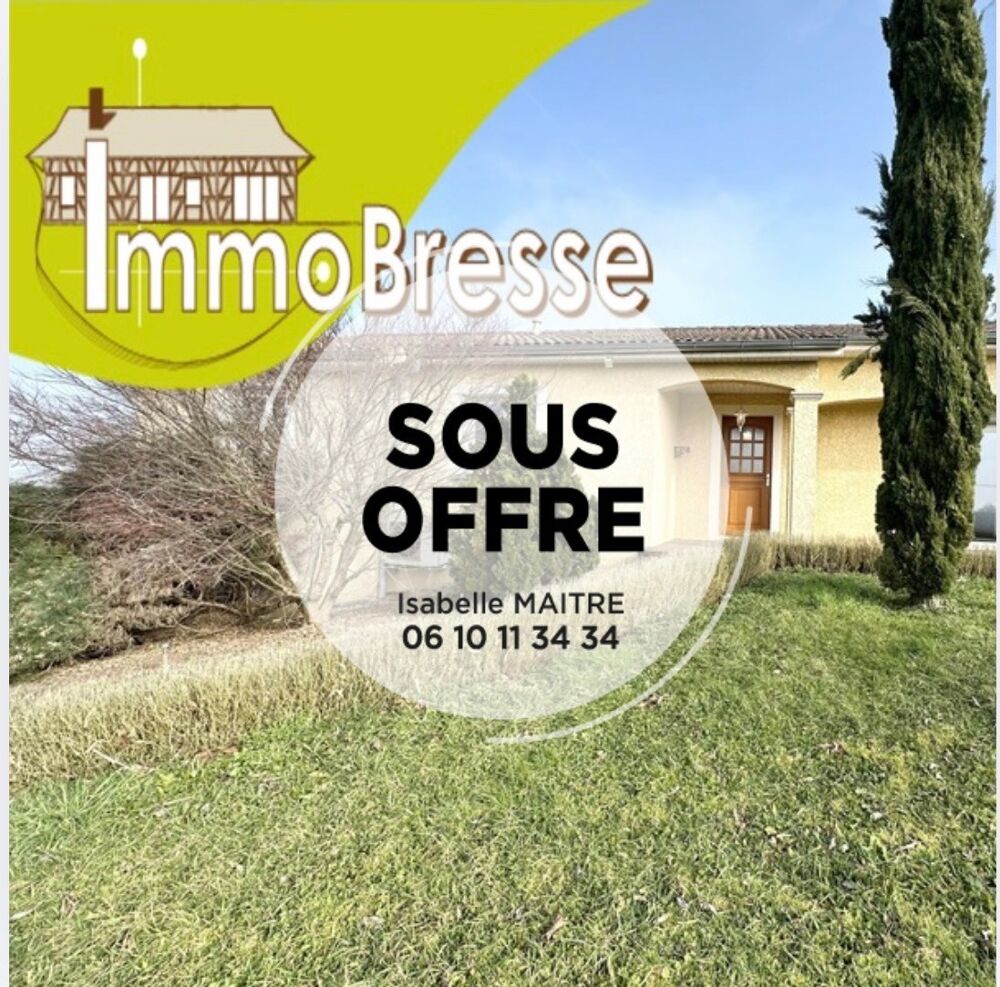 MAISON SUR SOUS-SOL COMPLET - 4 CHAMBRES - MONTREVEL-EN-BRESSE