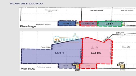   Combs A LOUER local de 1 364m² 