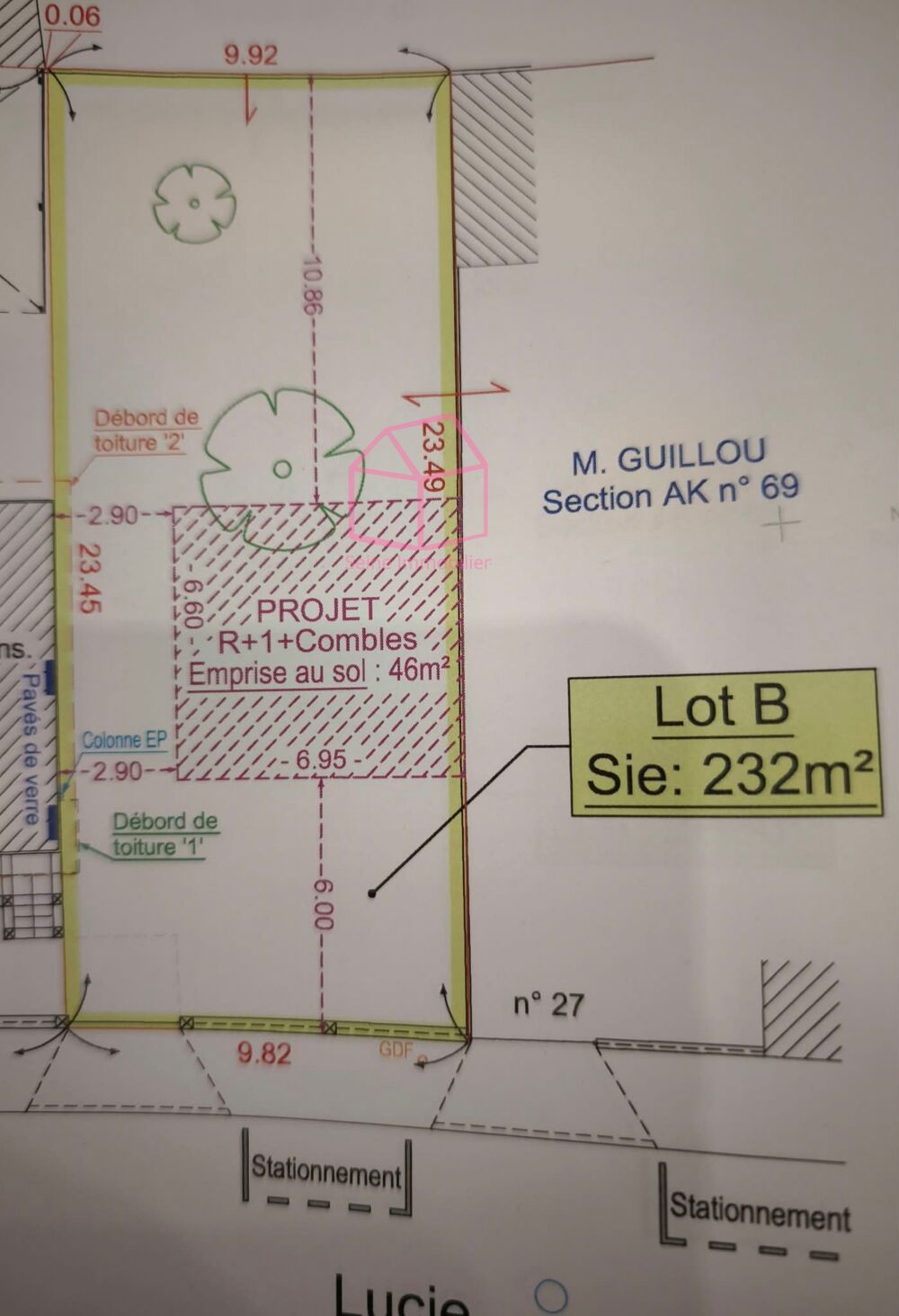 vente Terrain - 232 m² Choisy-le-Roi (94600)