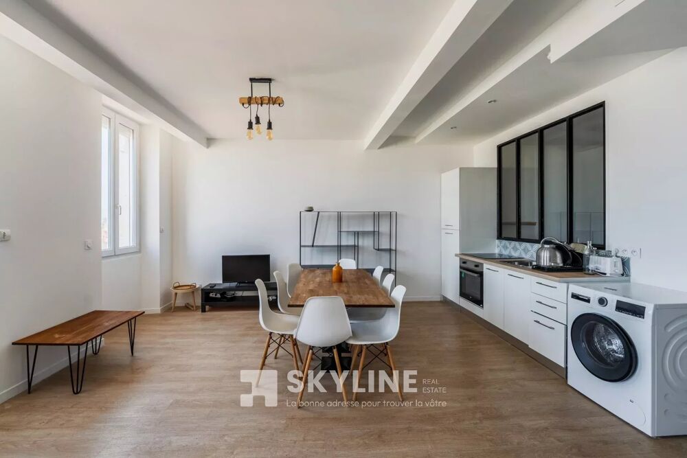 Vente Appartement T4 entièrement rénové avec vue mer - 62 m² Marseille 7