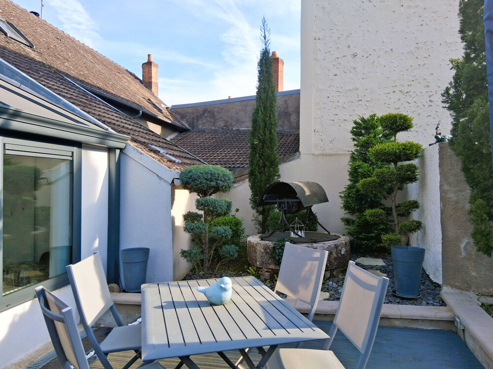 Maison de ville sans travaux - jardin paysager