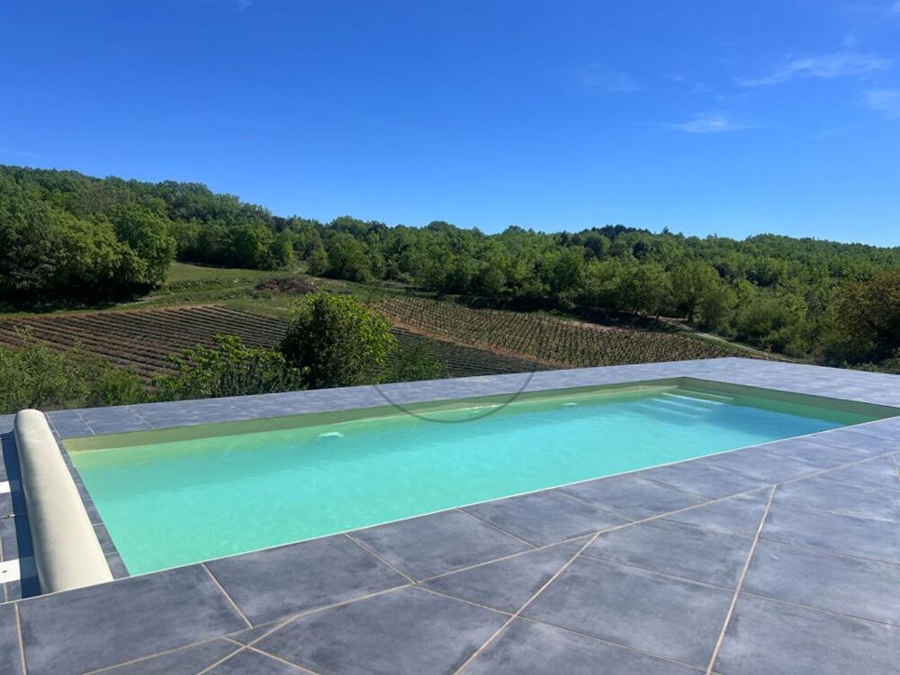 Vente Maison Superbe villa contemporaine de plain-pied avec piscine et vue imprenable sur la campagne - Barjac