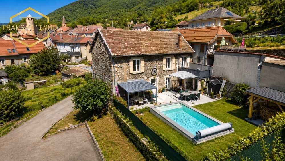 Vente Maison Maison en pierre rénovée de 160 m² avec piscine, vue montagnes ? Saint-Georges-de-Commiers Saint-georges-de-commiers