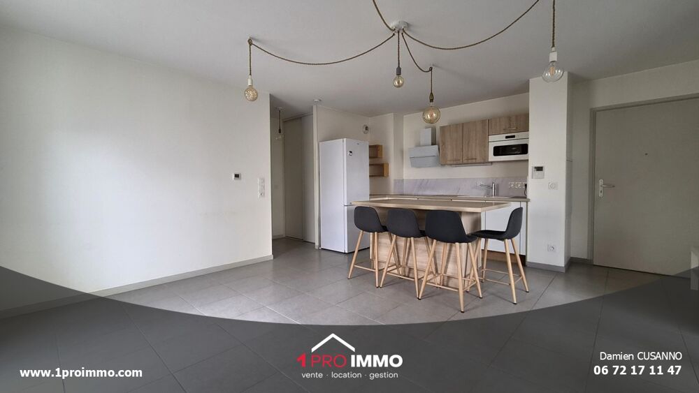 vente Appartement - 2 pièce(s) - 46 m² Grenoble (38100)