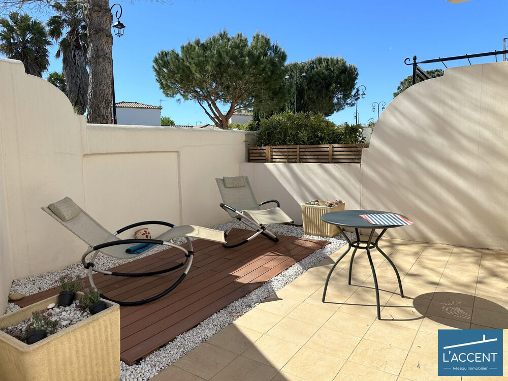 CHARMANTE MARINA AVEC TERRASSE