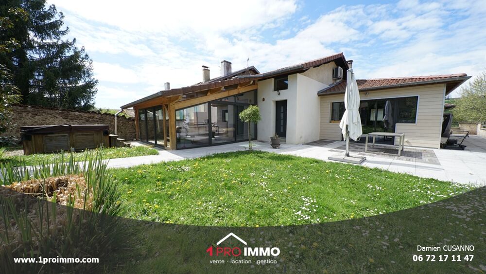 ROYBON : MAISON 8 PIECES AVEC TERRAIN - PROCHE ST-MA....