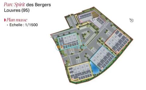 A LOUER Cellules d'activit&eacute;s neuves &agrave; partir de 358m&sup2; &agrave; LOUVRES 4 95380 Louvres