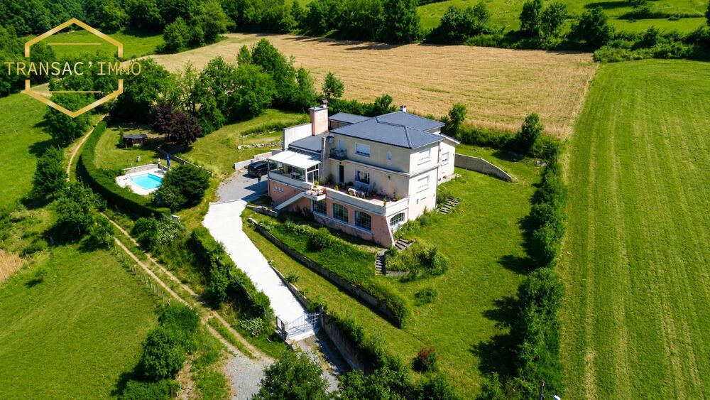 Vente Maison Propriété de caractère 10 pièces - 337 m² - Piscine - Vue panoramique Saint-laurent-en-beaumont