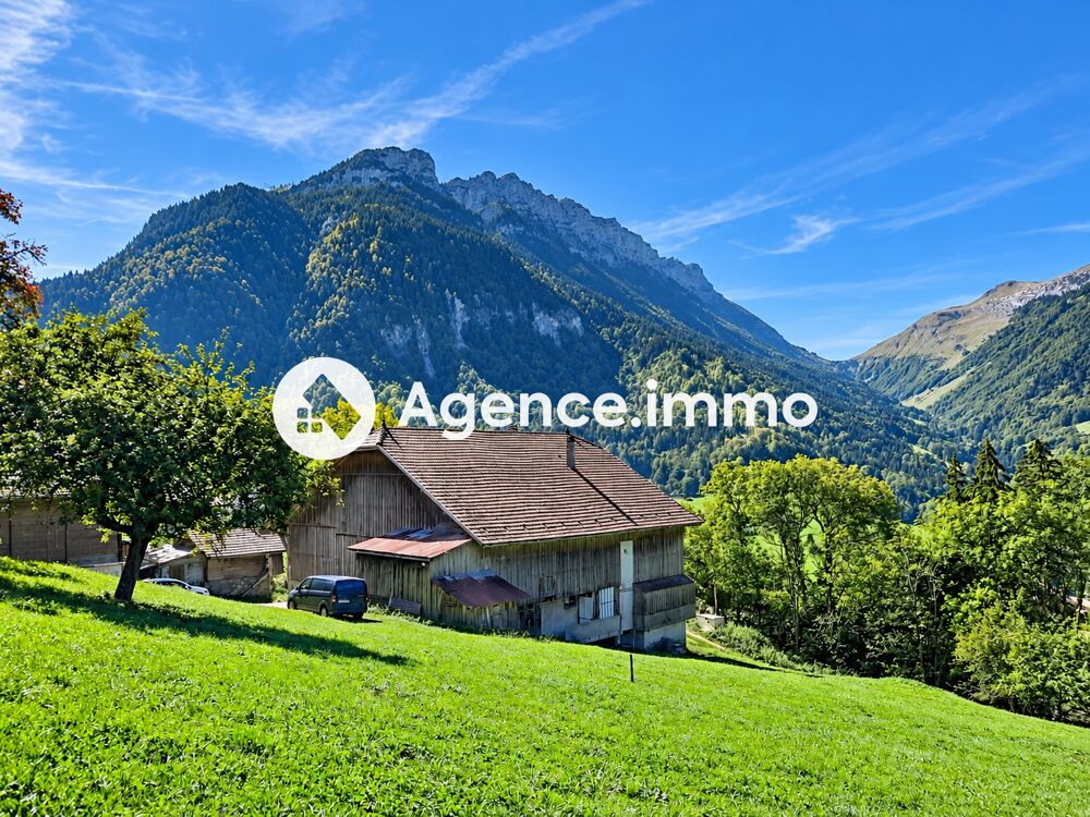 Vente Maison Ancienne ferme 1943 - 184,5 m² habitables - 2 logements - ENTREM Glieres val de borne