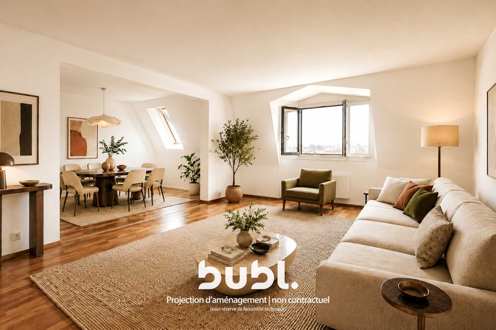 Vente Appartement Rueil-malmaison centre 5 pièces dernier étage 127 m2 Rueil-malmaison