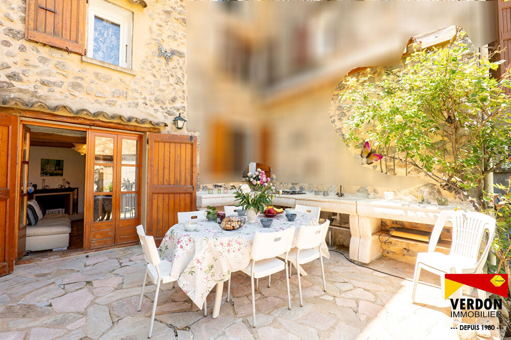 Vente Maison Maison en pierres avec terrasse Saint-julien-du-verdon