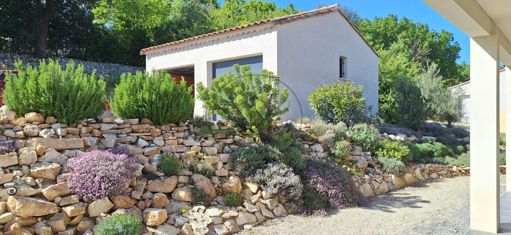 Vente Maison Superbe villa contemporaine de plain-pied avec piscine et vue imprenable sur la campagne - Barjac