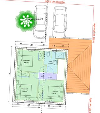  Maison 4 pièces 75 m² Villefontaine