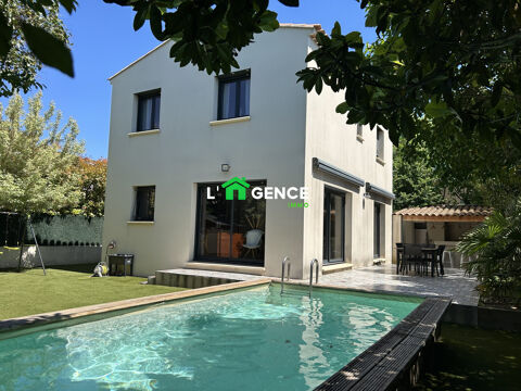   Maison Individuelle T4 105 m2 sur 462 m2 de terrain avec piscine Maison - 4 pice(s) - 105 m