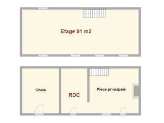  Maison à vendre 3 pièces 174 m²