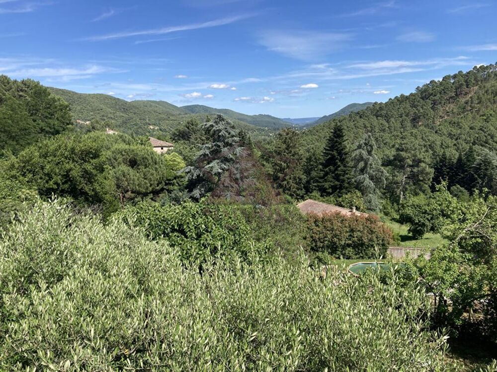 Vente Maison Mas en pierres sur les hauteurs Le martinet