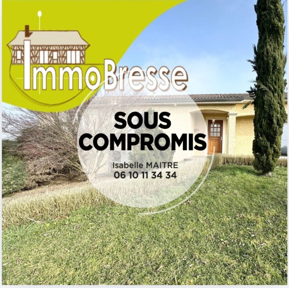 Vente Maison MAISON SUR SOUS-SOL COMPLET - 4 CHAMBRES - MONTREVEL-EN-BRESSE Marsonnas