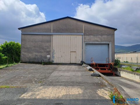 A louer en ZI à Mazamet un entrepôt de 600 m2 accessible aux 2500 81200 Aussillon