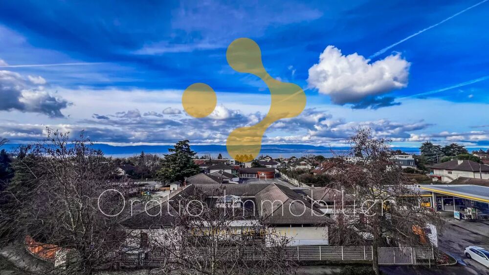 Superbe T4attique avec grande terrasse face au lac