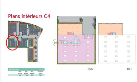 Local d'activit&eacute; 3201975 77950 Montereau-sur-le-jard