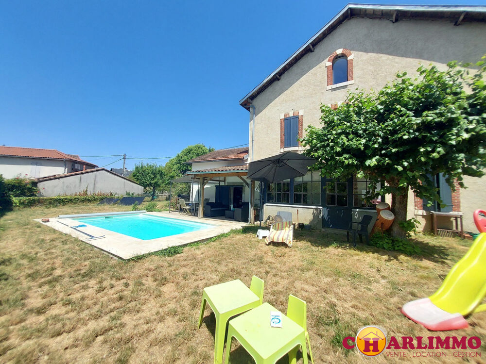 Vente Maison CENTRE VILLE 4 CHAMBRES, GARAGE ET JARDIN Saint-junien