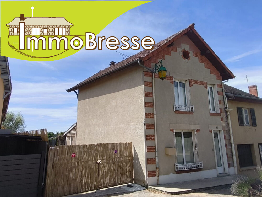 Vente Maison St Jean Sur Reyssouze -A Vendre Maison 67 m² Saint-jean-sur-reyssouze