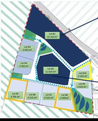  Terrain � vendre 3203 m�