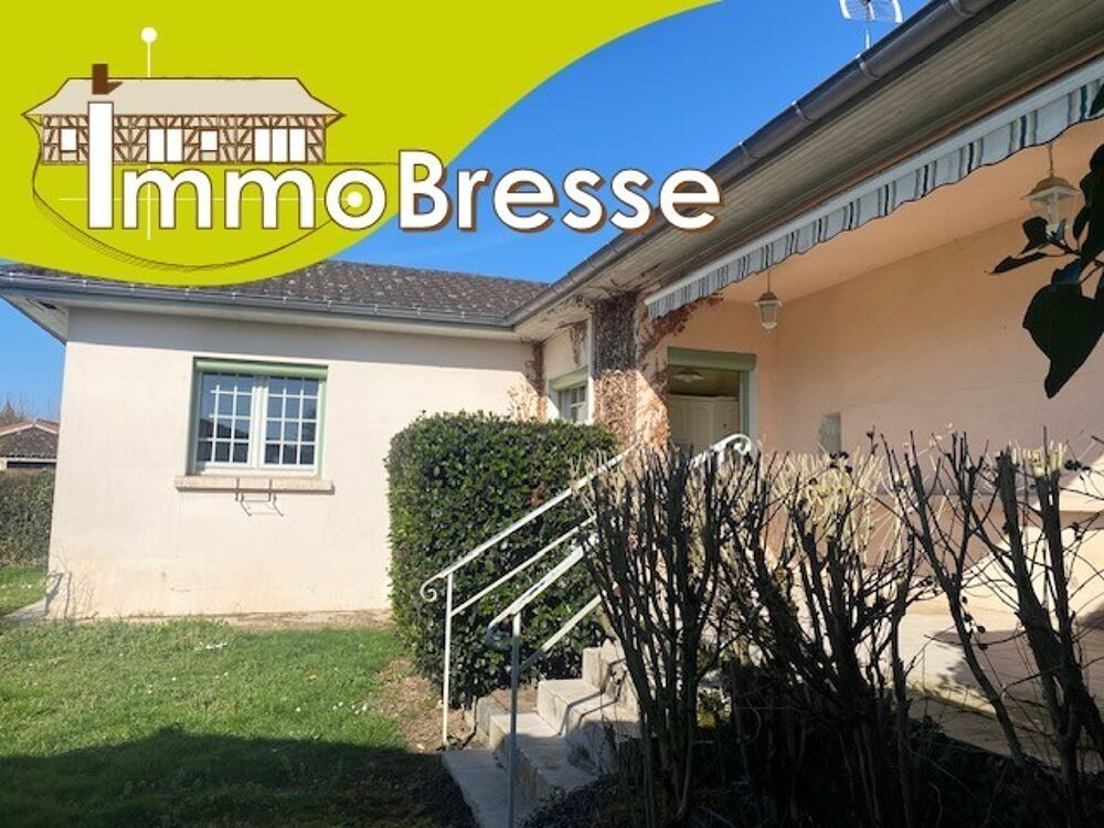 SAINT TRIVIER DE COURTES - MAISON PLAIN-PIED - TROIS CHAMBRES