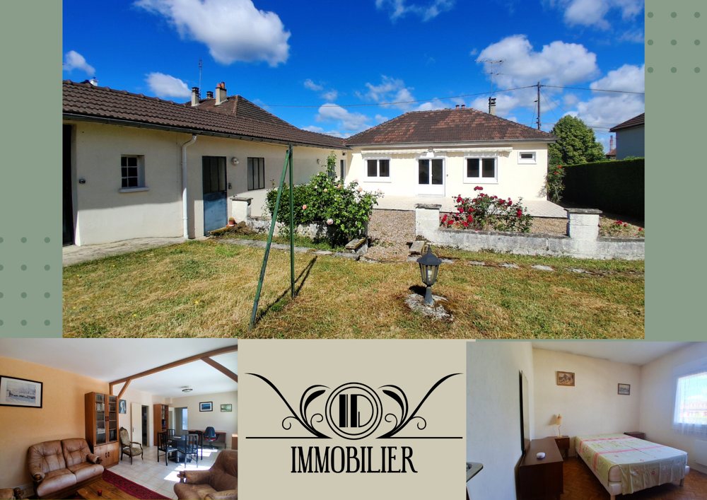 Maison de plain-pied avec jardin et annexe indépendante