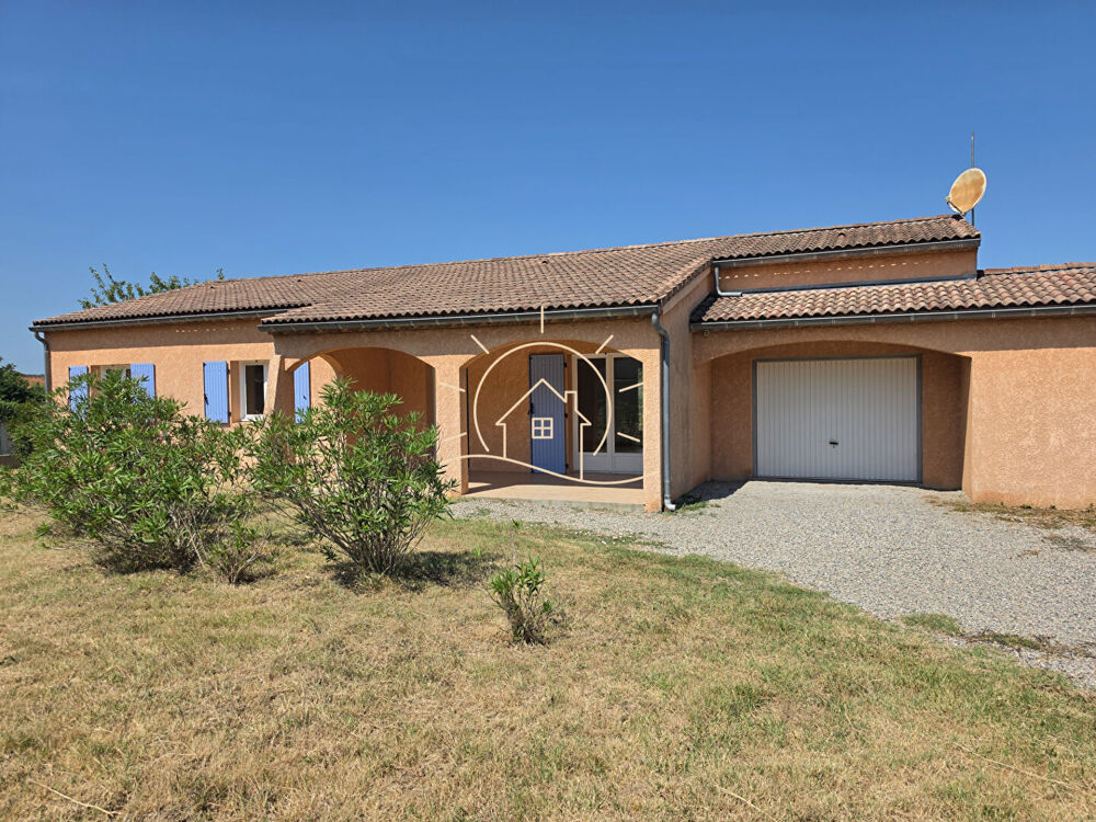 Maison de plain pied avec grand terrain ruoms sud ardeche
