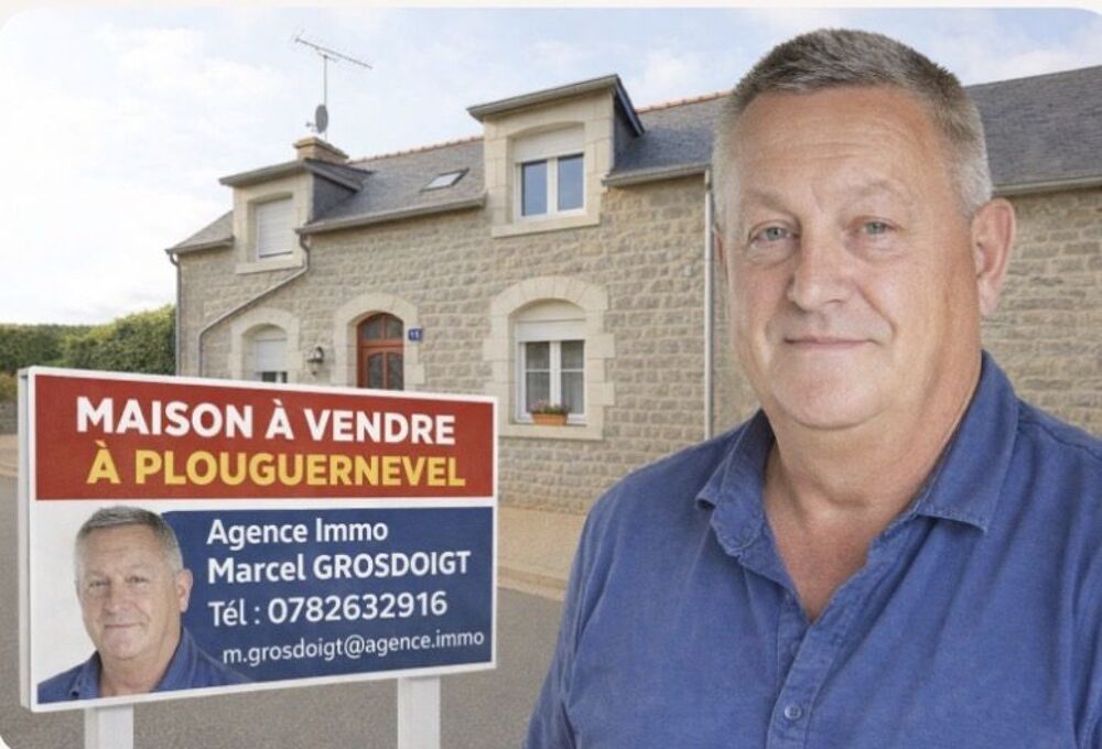 Vente Maison Maison plein centre ville de PLOUGUERNEVEL (22110) aucun travaux Plouguernével