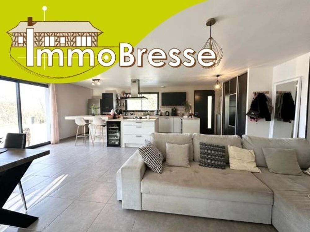 Montrevel en Bresse- A vendre - Villa plain-pied