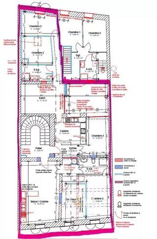  Appartement � vendre 7 pi�ces 148 m�