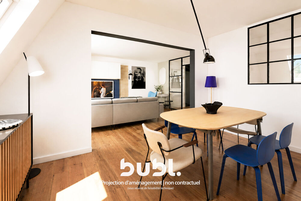 Vente Appartement Rueil-Malmaison hypercentre.5 pièces, Dernier étage avec p Rueil-malmaison