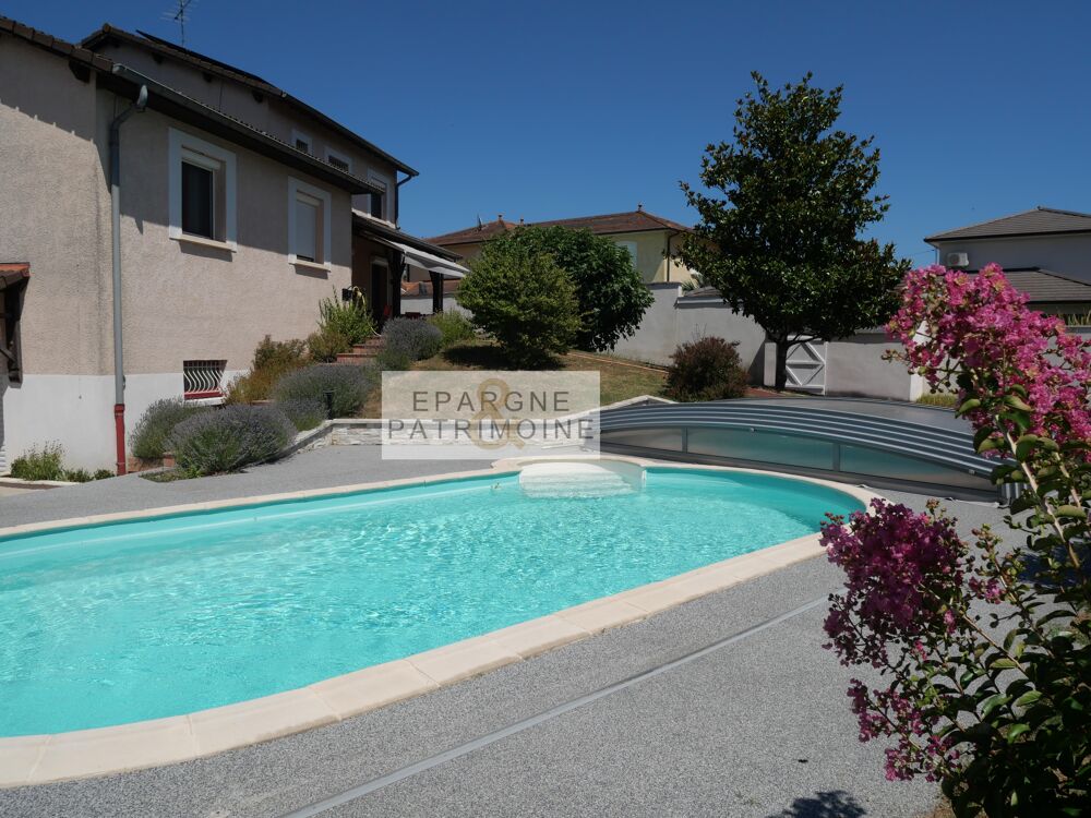Vente Maison Maison familiale 156 m² - 5 chambres - Piscine - Terrain 1021 m² - Villette-d?Anthon Villette-d'anthon