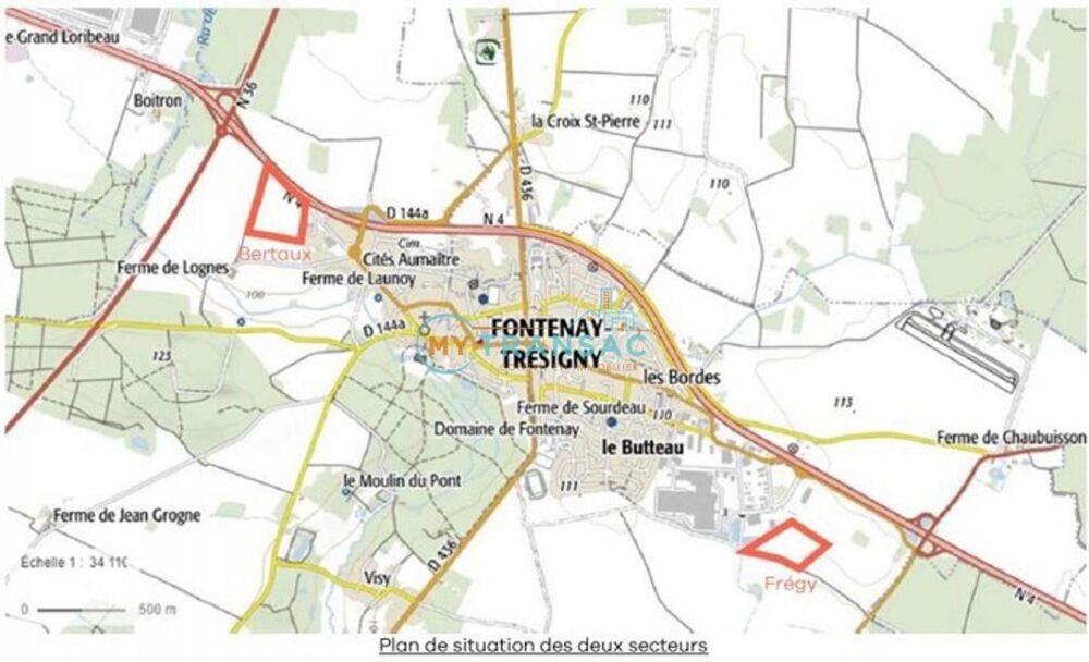 Vente Terrain TERRAIN À BÂTIR A VENDRE - PLUSIEURS SURFACES DISPONIBLES Fontenay-trésigny