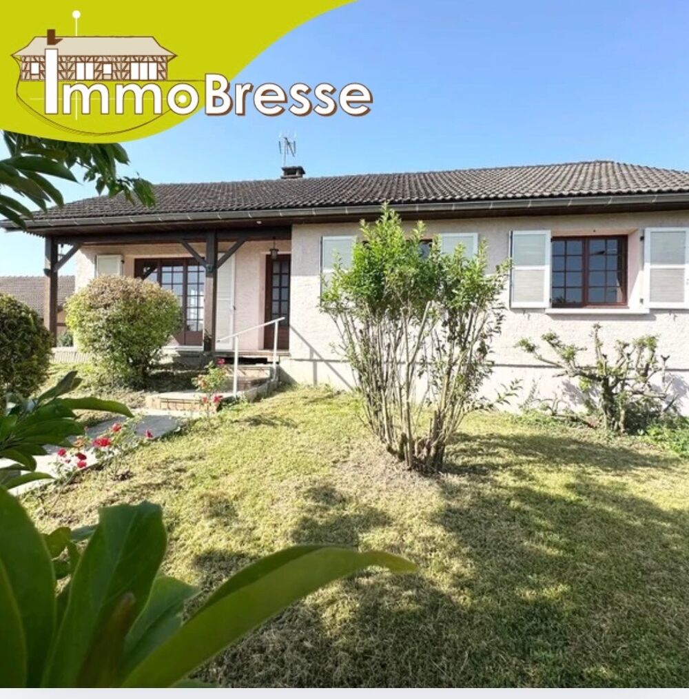 MONTREVEL-EN-BRESSE - MAISON SUR SOUS-SOL COMPLET