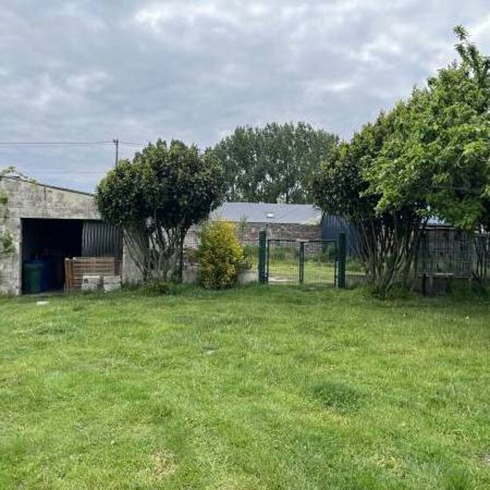 Vente Terrain OM 1251 - 5 min de St Valery - terrain à bâtir avec dépendances Pendé