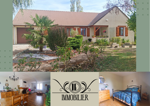   Maison de plain-pied - Jardin arboré et garage Maison - 4 pièce(s) - 81 m²