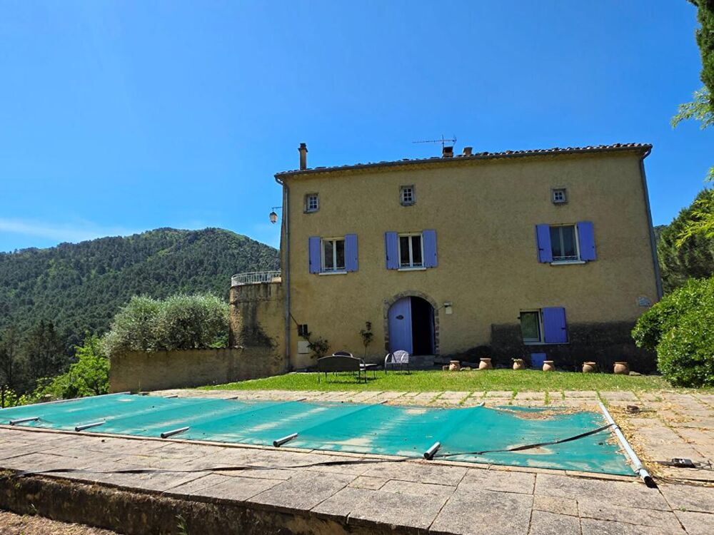 Vente Maison Mas en pierres sur les hauteurs Le martinet