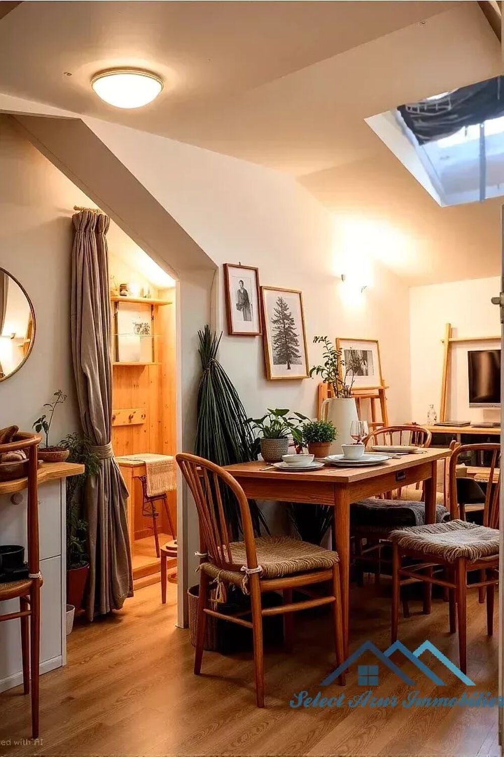 Vente Appartement Nice Victor Hugo - Studette en dernier étage - vendu loué Nice