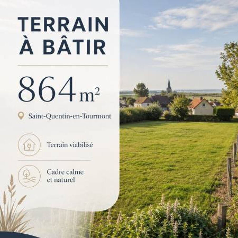 Vente Terrain HGU 1272 Terrain à bâtir ? 864 m² ? Saint-Quentin-en-Tourmont Saint-quentin-en-tourmont