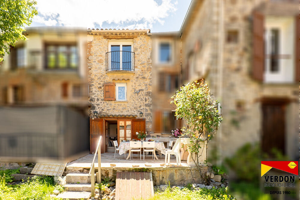 Vente Maison Maison en pierres avec terrasse Saint-julien-du-verdon