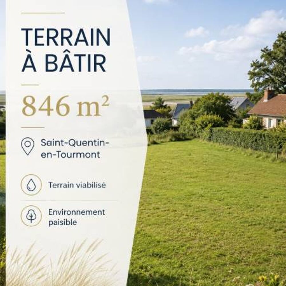 Vente Terrain HGU 1271 Terrain à bâtir ? 846 m² ? Saint-Quentin-en-Tourmont Saint-quentin-en-tourmont