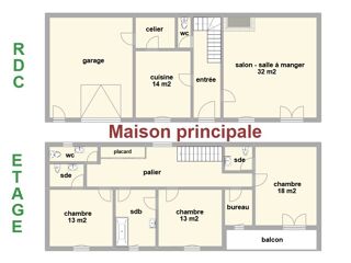  Maison à vendre 6 pièces 171 m²