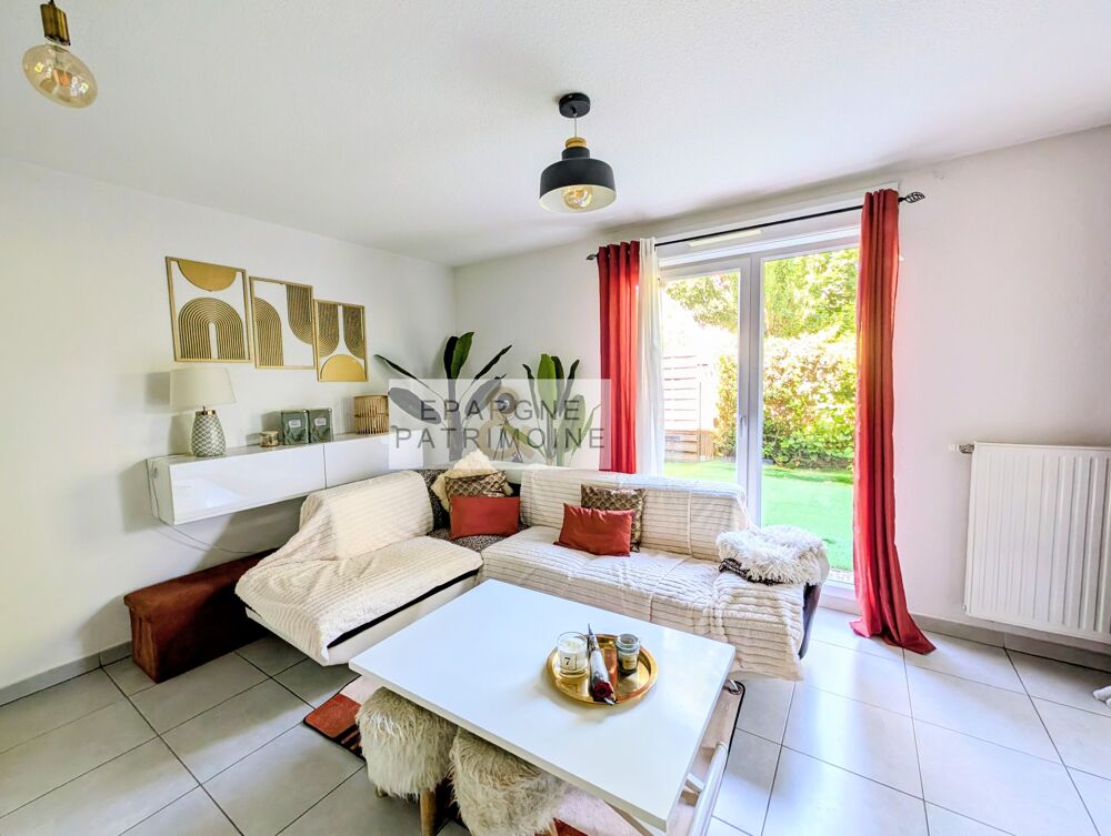 Appartement de 2018, 38m2, 1 chambre, en Rez de Jardin avec jardin