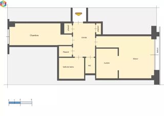  Appartement � vendre 2 pi�ces 42 m�