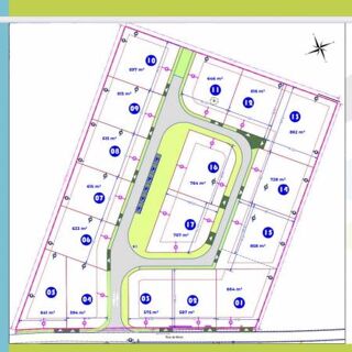  Terrain  vendre 587 m